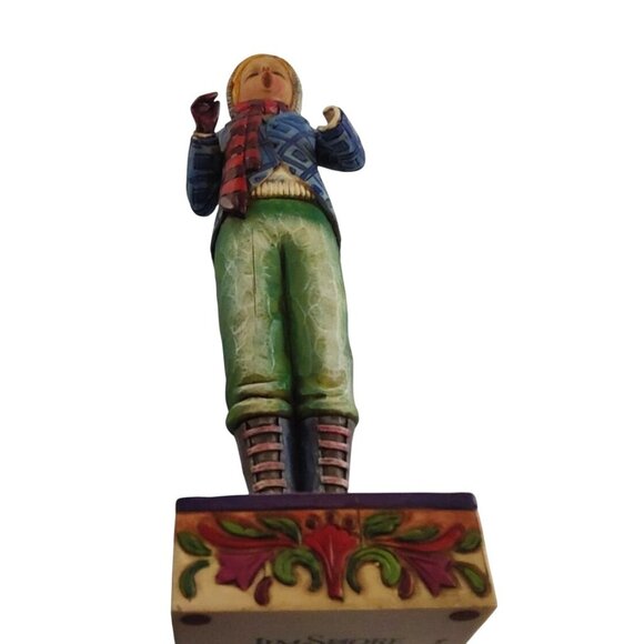 Jim Shore "Love And Joy Come To You And To You Glad Christmas Too" Caroler - Picture 10 of 15